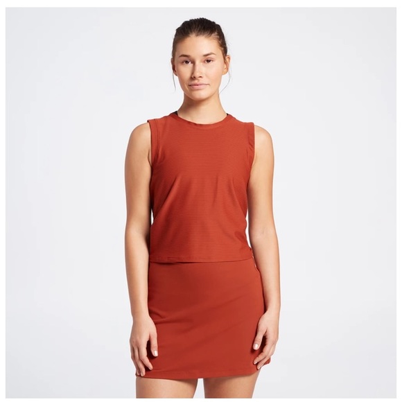 NWT CALIA Women's Crop Wrap & Tie Tank Top - Picture 2 of 8